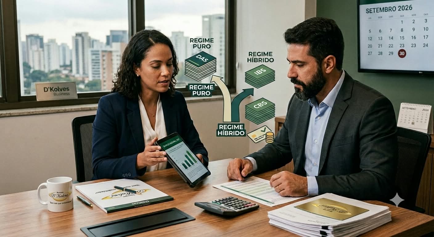Imagem de Clientes Empresas têm até 30/09 para optar pelo Simples Nacional e definir o modelo de 2027.